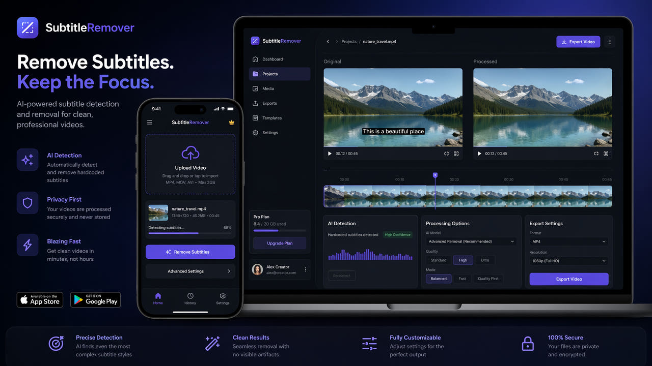Video Subtitle Remover App — Best Options for Creators